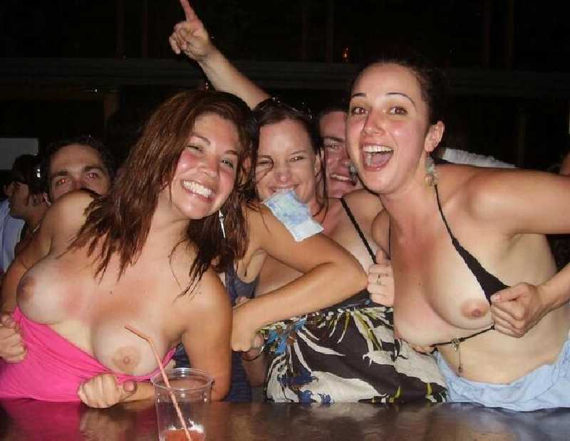 Wild naked girl parties