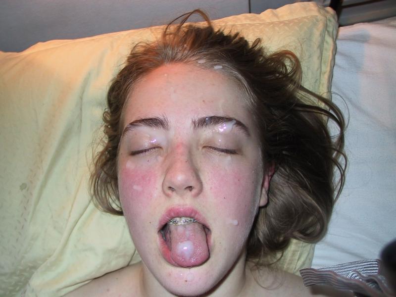 best of Ametuer girls in cum Young faces covered